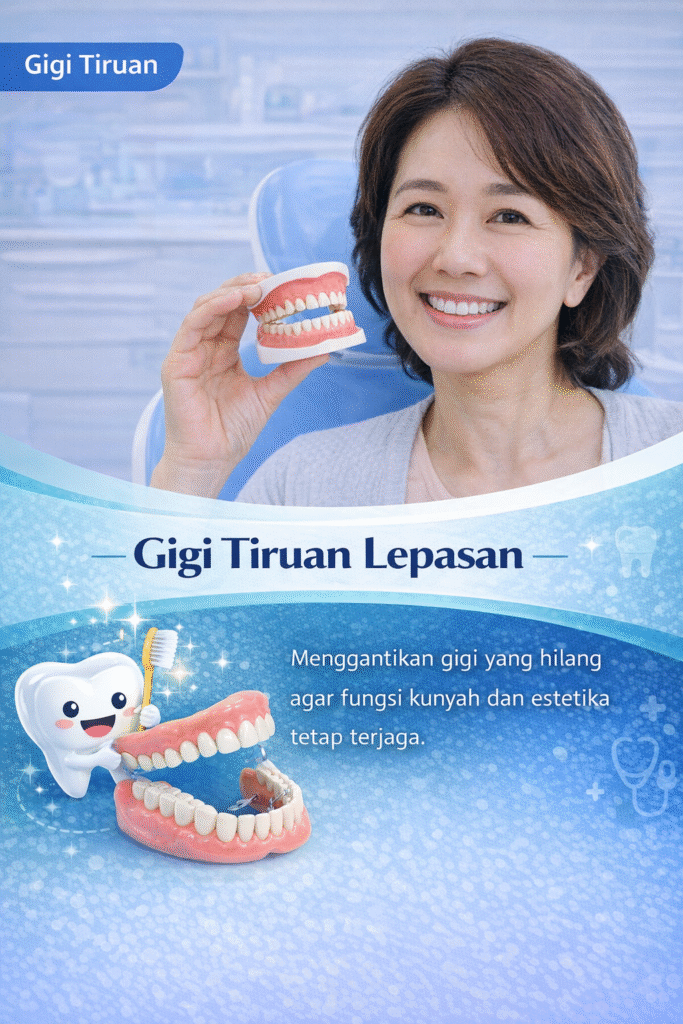 Gigi Tiruan Lepasan